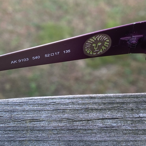 Anne Klein Glasses Frames reddish purple gradient AK9103 - Picture 8 of 12